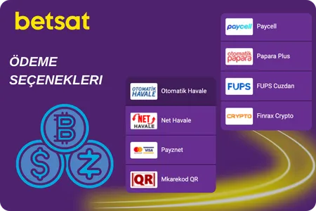Betsat Casino resmi ödeme seçenekleri - kripto, e-cüzdan ve yerel yöntemlere genel bakış